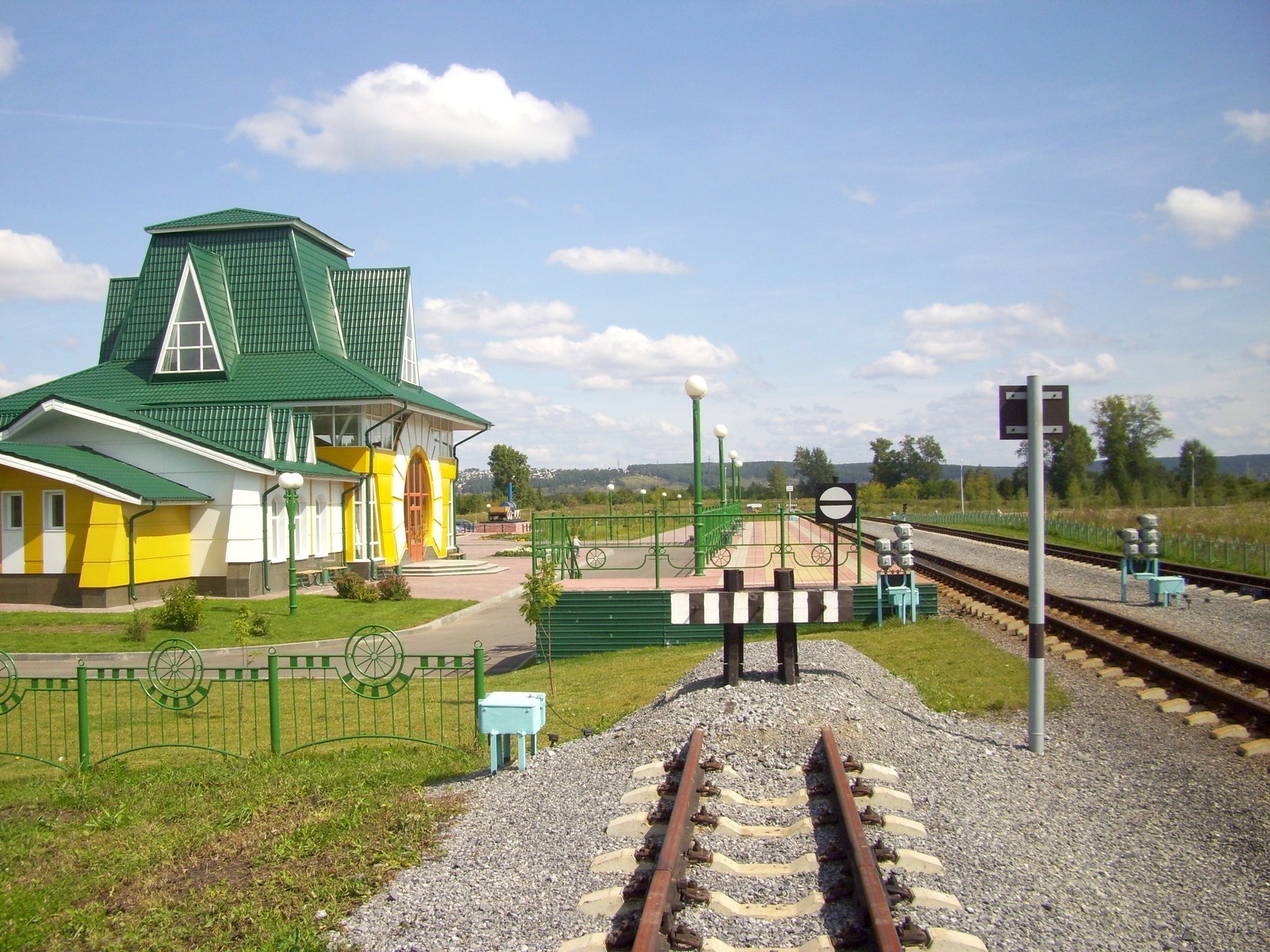 Детская железная дорога в Кемерово – Описание и фото